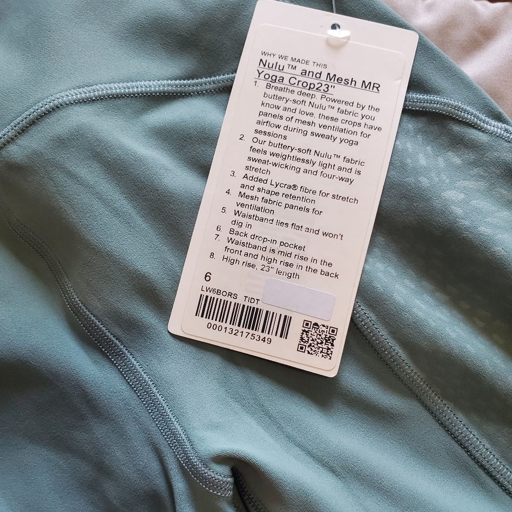 Lululemon cropped leggings